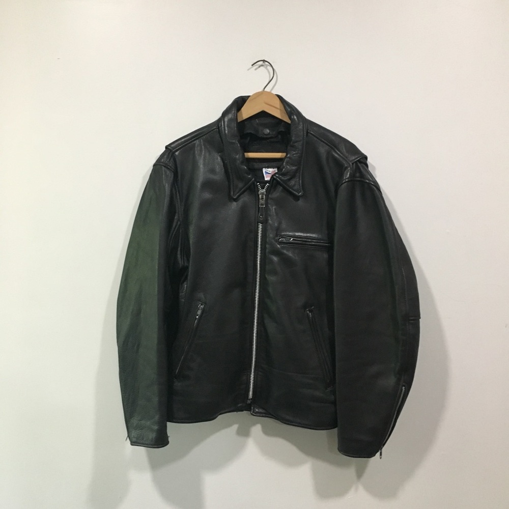 🍋SALE🍋 Vintage Genuine Leather Motercycle Jacket